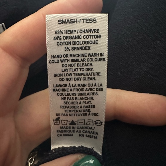 ✨ 23. NWT Smash + Tess Kyla Shorty Romper Dark Navy Size 2XL - Picture 8 of 10